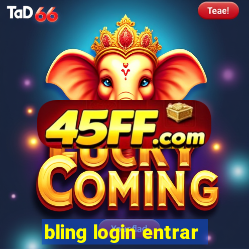 bling login entrar